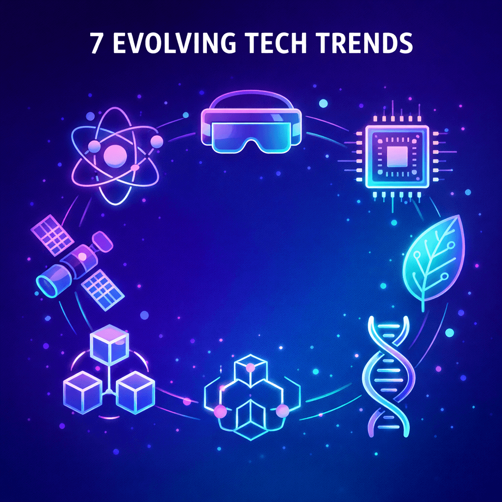 The Technologies Redefining Tomorrow: 7 Evolving Tech Trends You Need to Understand Now