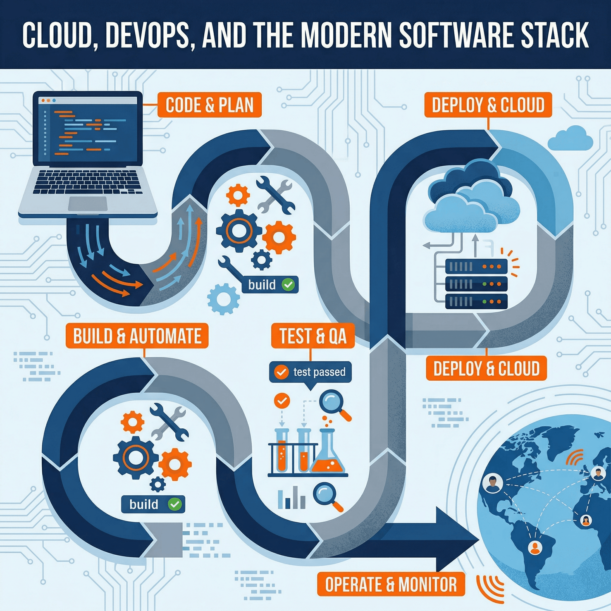 Cloud, DevOps, and the Modern Software Stack: What Every Developer Needs to Know